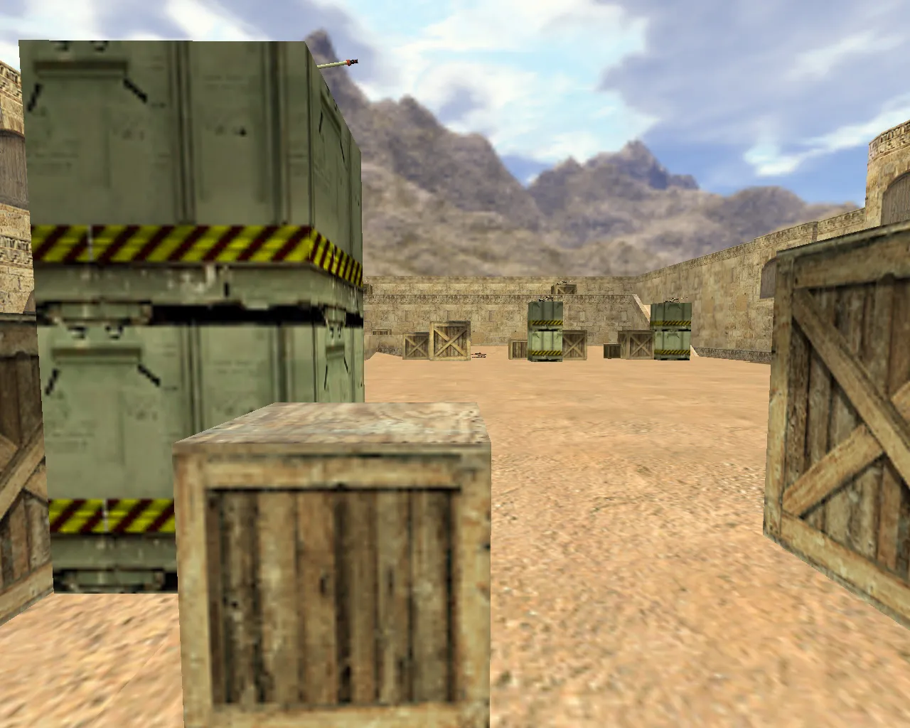 Скачать aim_map для CS 1.6: разбор карты, точки для тренировки и настройка ботов - Скриншот