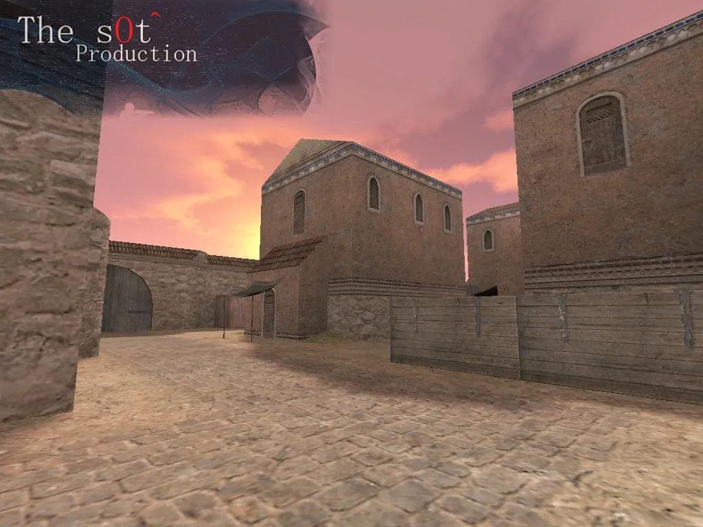 Скачать Карта de_western_b3 для CS 1.6: тактика и особенности - Скриншот