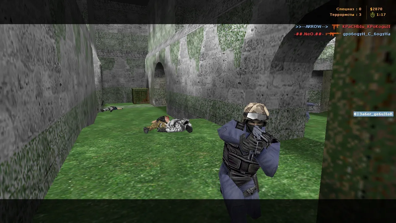 de_green для CS 1.6: тактика, точки, .nav для ботов и оптимизация wpoly/epoly — скриншот 6