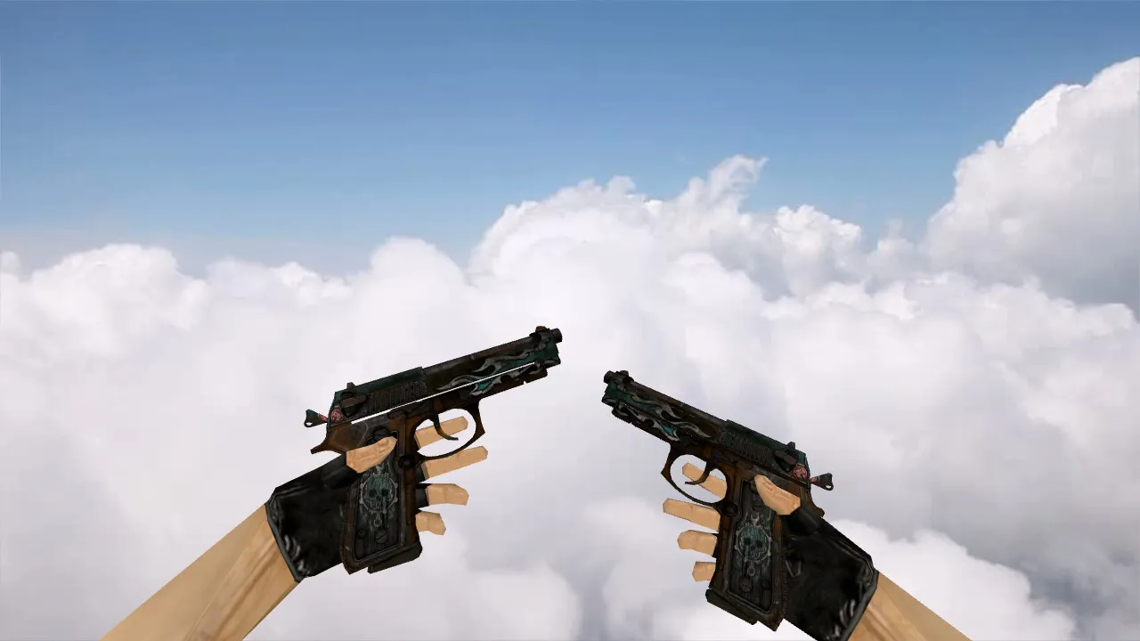 Скачать Модель «Dual Berettas Road Warrior» для CS 1.6 - Оружие на любой вкус - Скриншот