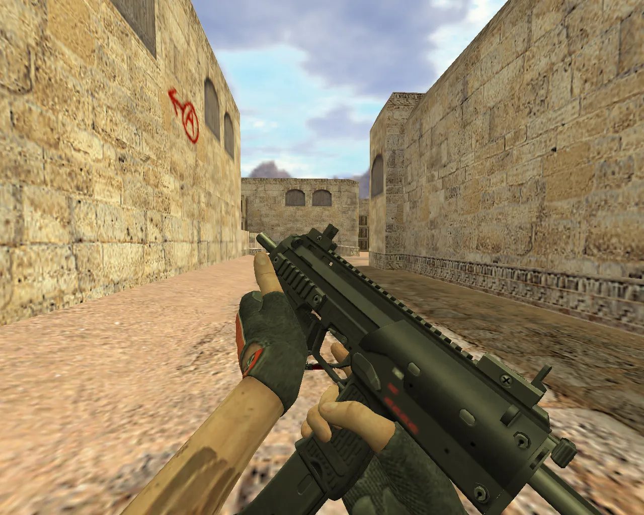 Скачать Модель «MP7 Стандартный» для CS 1.6 - Качественная замена TMP - Скриншот