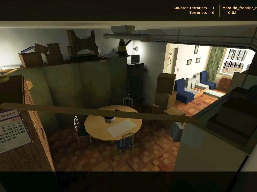 Скачать de_frontier_rats для CS 1.6: тактика, точки, оптимизация и запуск карты без риска - Скриншот