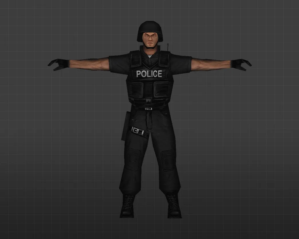 Скачать Модель «CSPD SWAT» для CS 1.6 - Идеальное дополнение для вашего скина - Скриншот