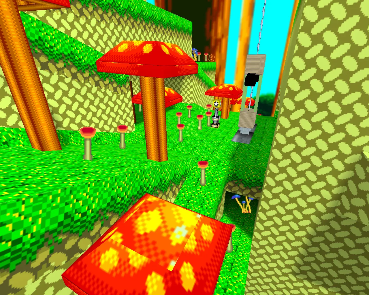 Скачать Карта sonic_mushroomhill для CS 1.6 - Подробный обзор - Скриншот
