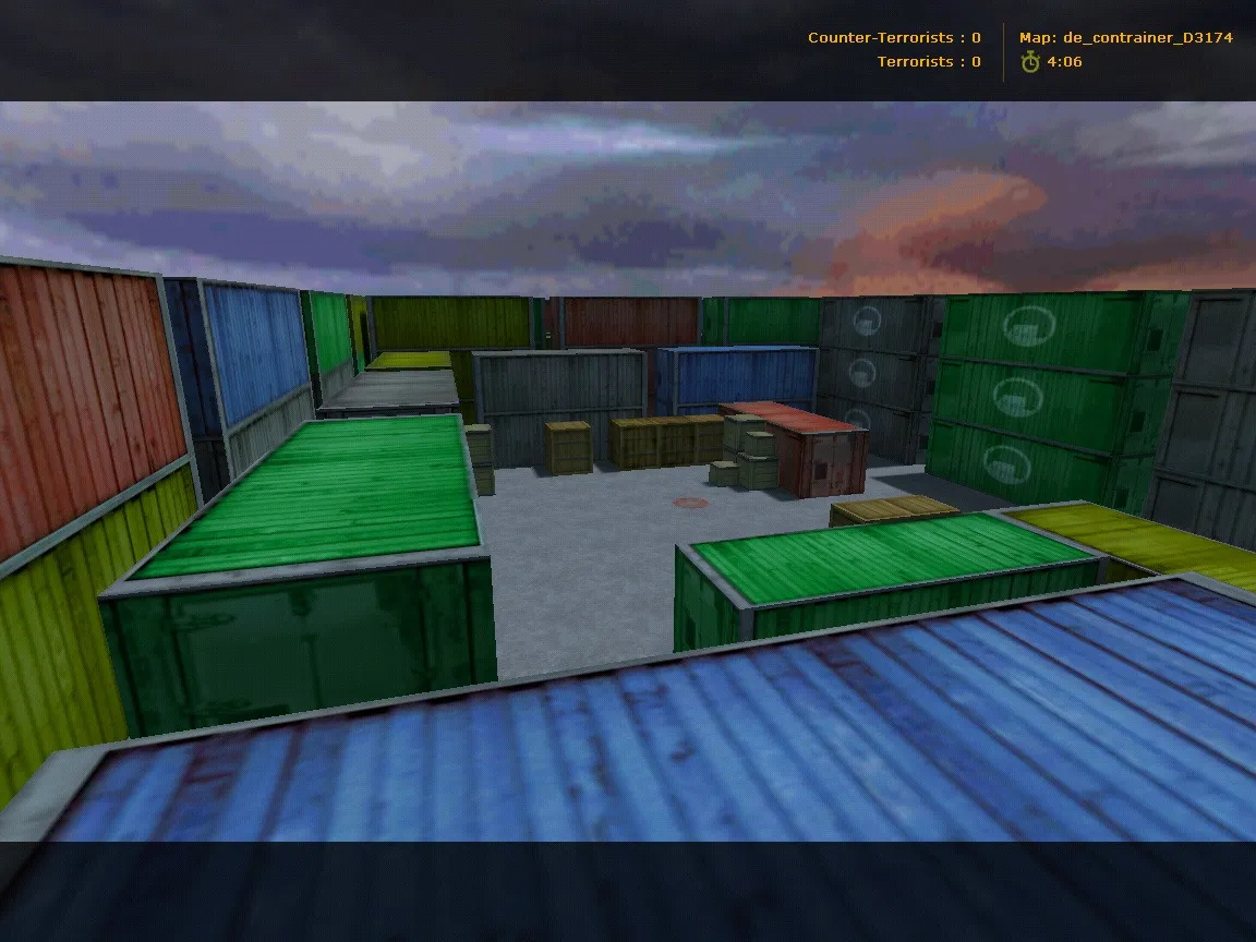 Скачать Карта de_contrainer_d3174 для CS 1.6: разбор точек, тактики Т/CT, оптимизация и запуск без риска - Скриншот