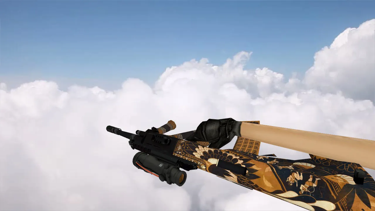 Скачать Модель «AUG Стимфалийская птица» для CS 1.6 - Скриншот