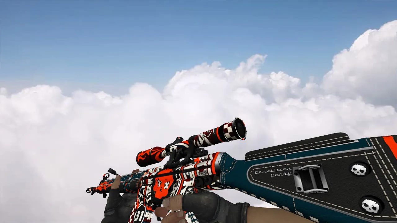 Скачать Модель G3SG1 Demolition Derby для CS 1.6 - Скриншот