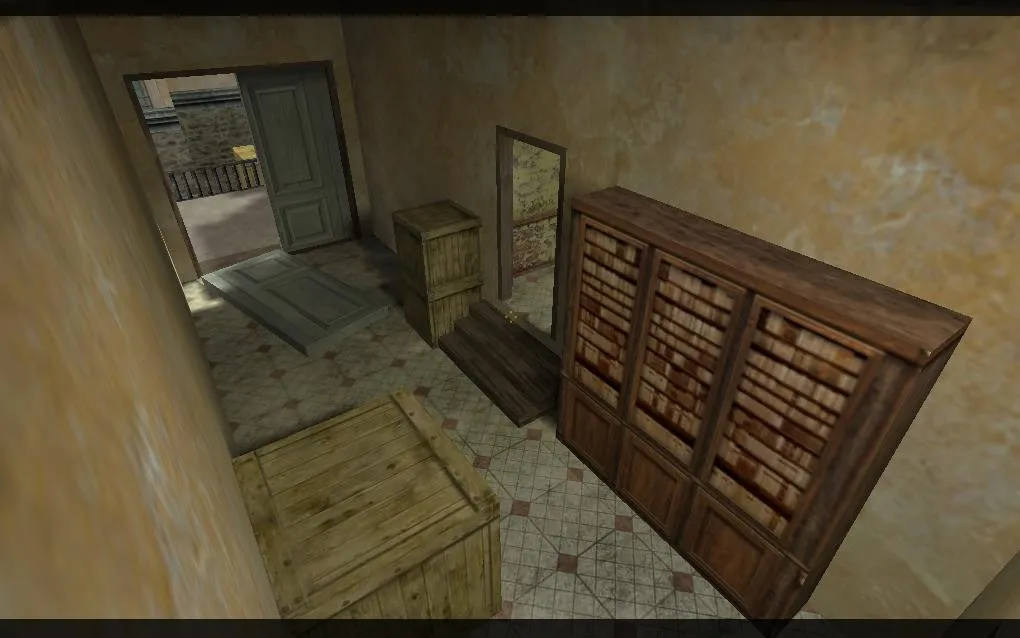 Скачать Карта de_kgb_2012_beta для CS 1.6 - Тактическое игровое поле - Скриншот