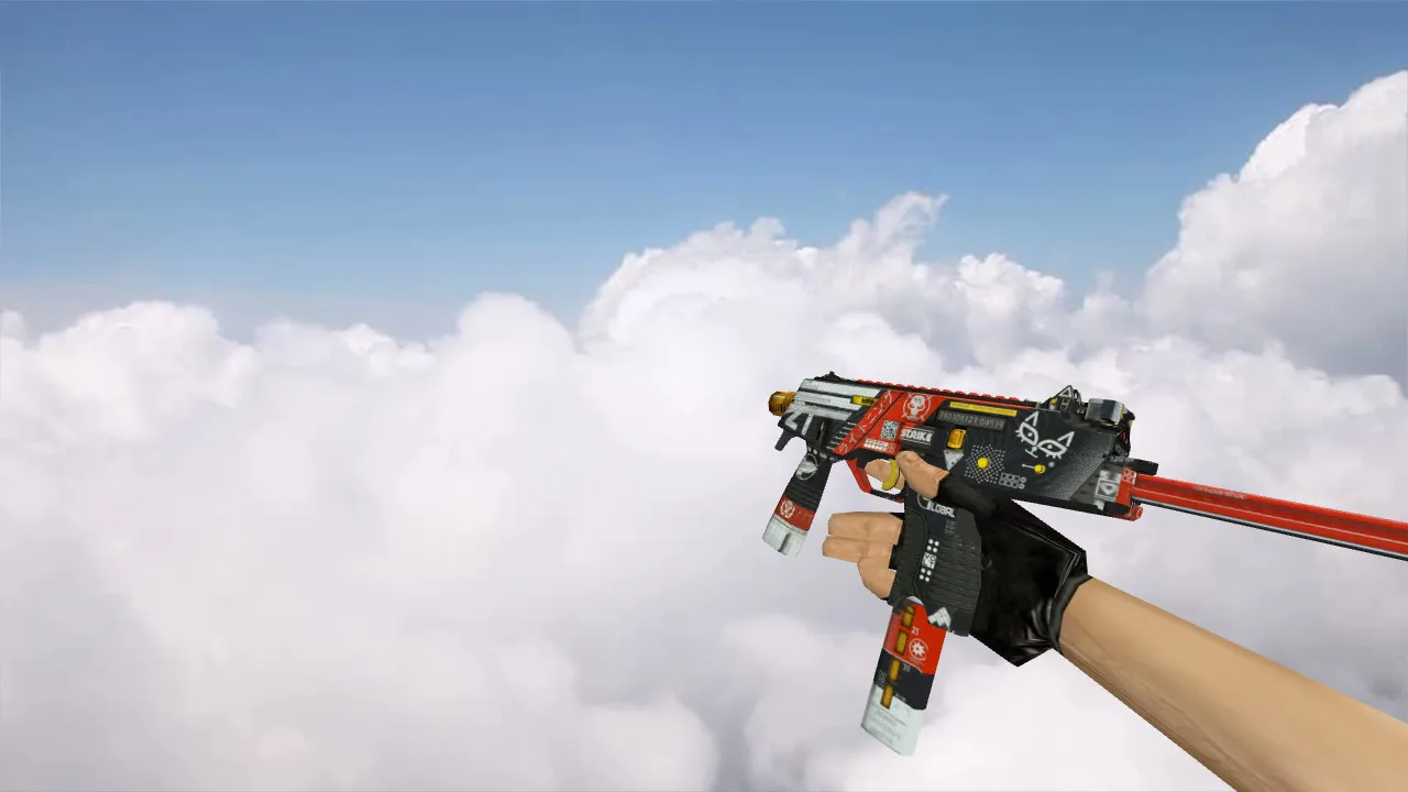 Скачать Модель MP9 «Кровавый спорт» для CS 1.6 - Качественные текстуры и звук - Скриншот