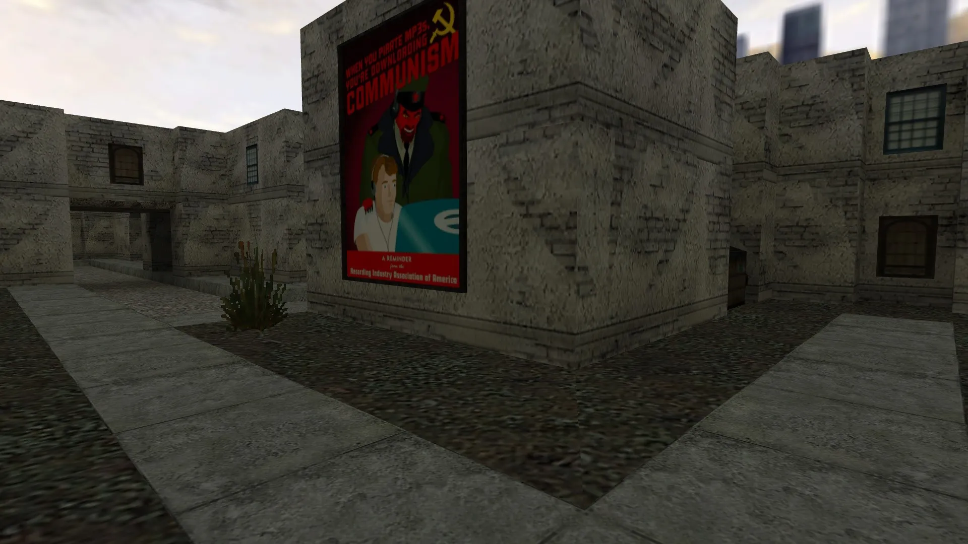de_fall2 для CS 1.6 — тактика за Т и КТ, точки, боты и оптимизация wpoly/epoly — скриншот 1