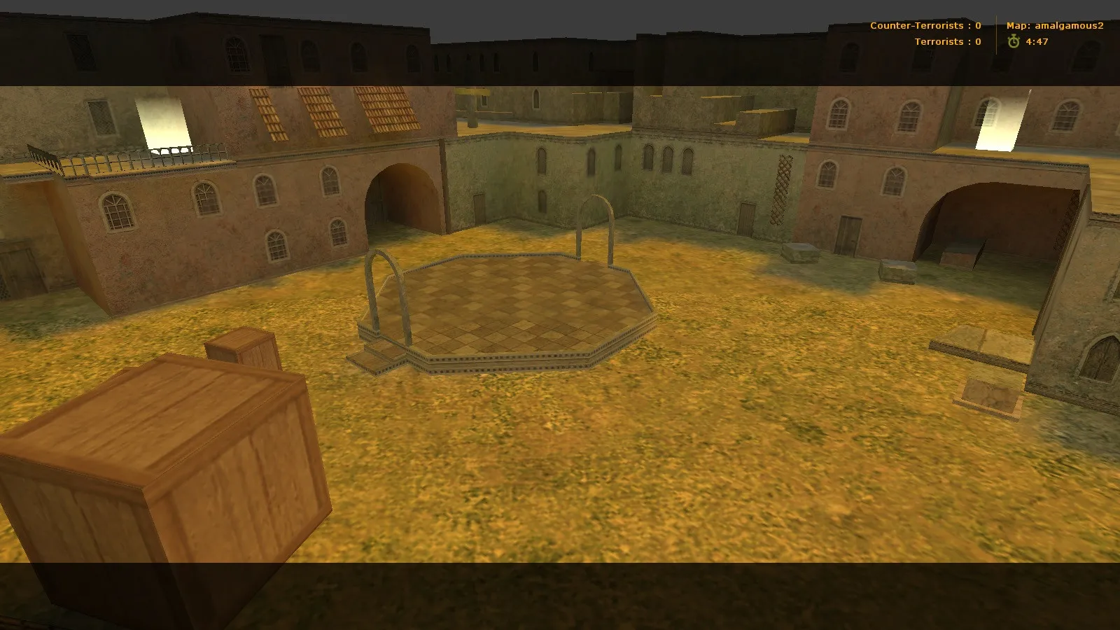 deathrun_amalgamous_a1 карта для CS 1.6: баланс строн, точки, .nav и оптимизация wpoly/epoly — скриншот 6