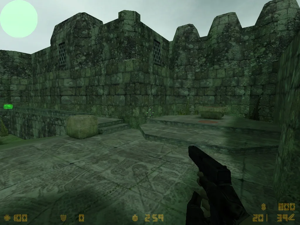 Скачать de_chiapas для CS 1.6: тактика за Т и КТ, точки, .nav, оптимизация wpoly/epoly, настройка ботов - Скриншот
