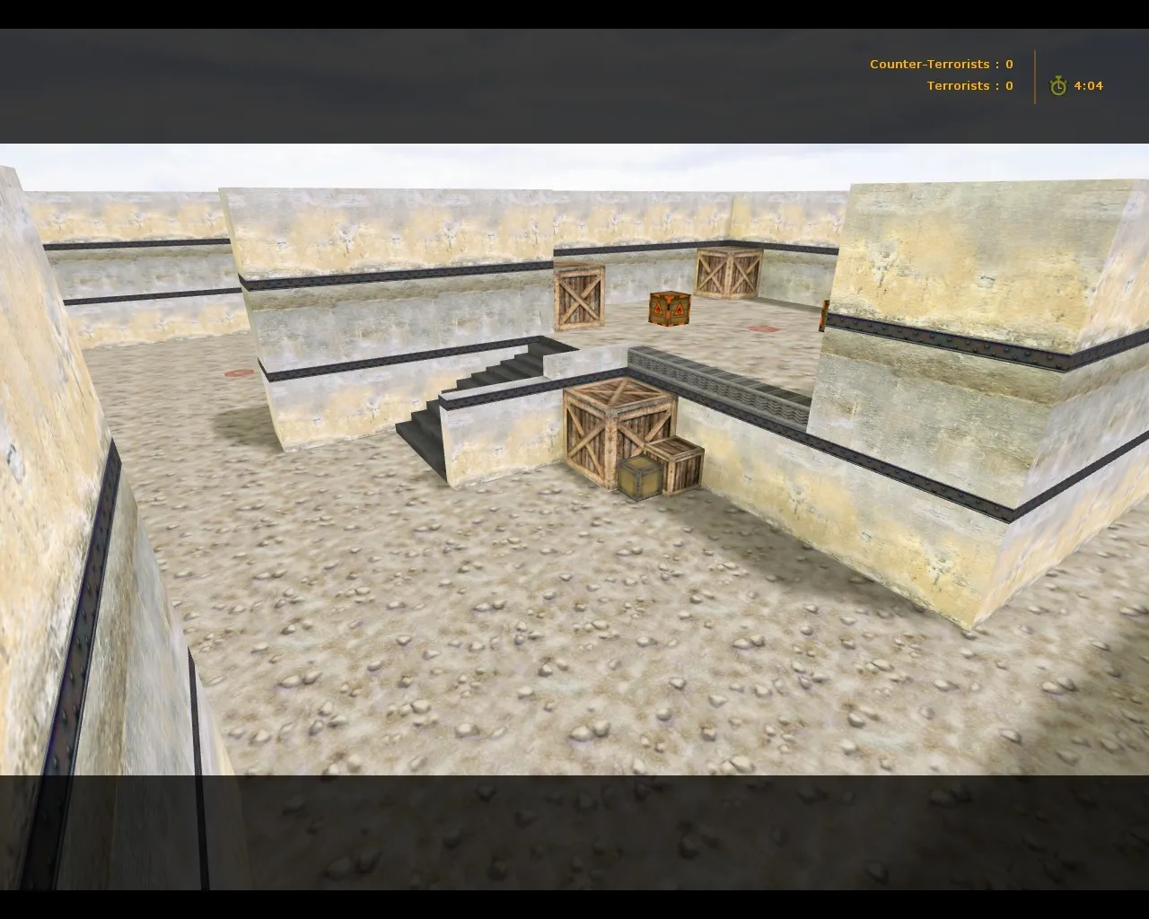 Скачать Карта de_hunt для Counter-Strike 1.6: Тактика и особенности - Скриншот