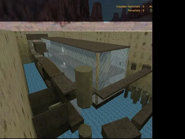 Скачать deathrun_avers для CS 1.6: точки, ловушки, .nav для ботов и оптимизация wpoly/epoly - Скриншот