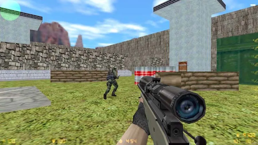 Скачать Карта de_warzone для CS 1.6: Тактические возможности и оптимизация - Скриншот