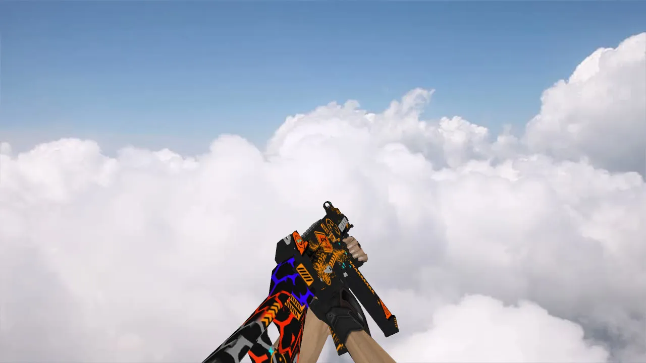 Скачать Модель UMP-45 Angry Emoji для CS 1.6 - Скачай сейчас - Скриншот