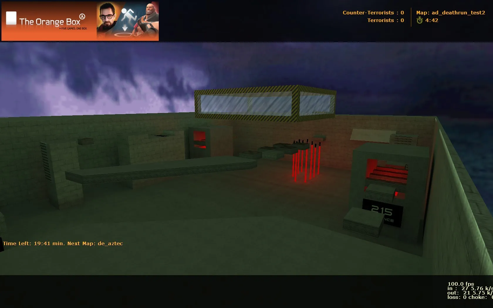 Скачать ad_deathrun_rzeznia_easy — deathrun карта для CS 1.6: точки, маршруты, боты и оптимизация - Скриншот