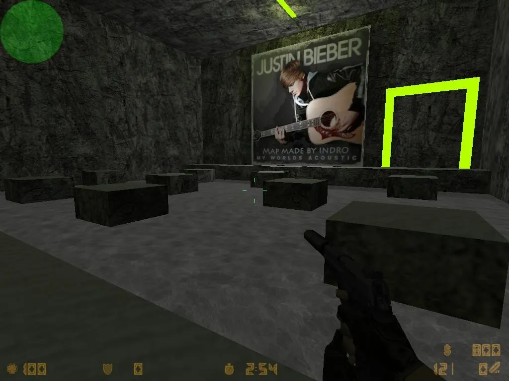 deathrun_bieber_f для CS 1.6 — тактика за Т и КТ, точки, bhop-переходы, .nav и оптимизация карты — скриншот 2