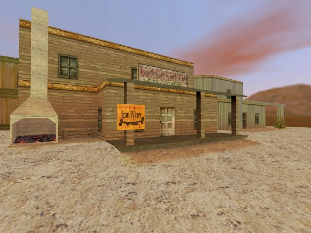 Карта de_wanted для CS 1.6: Тактика и особенности — скриншот 17