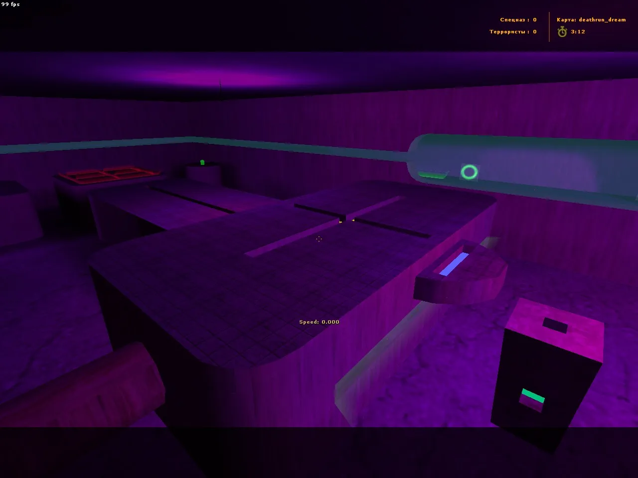 deathrun_dream для CS 1.6: карта deathrun, .nav для ботов, точки за ct/tt, оптимизация и настройка — скриншот 2