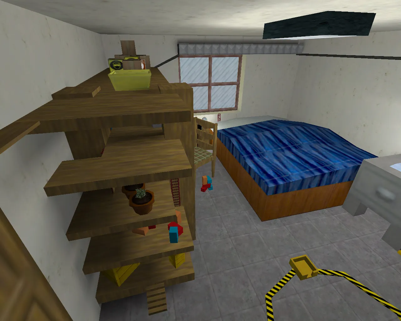 Скачать Карта de_rats_bedroom для Counter-Strike 1.6: Тактика и особенности - Скриншот