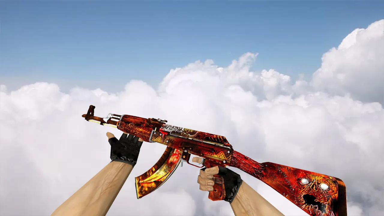 Скачать Модель «AK-47 Cannibal» для CS 1.6 - детальное описание - Скриншот