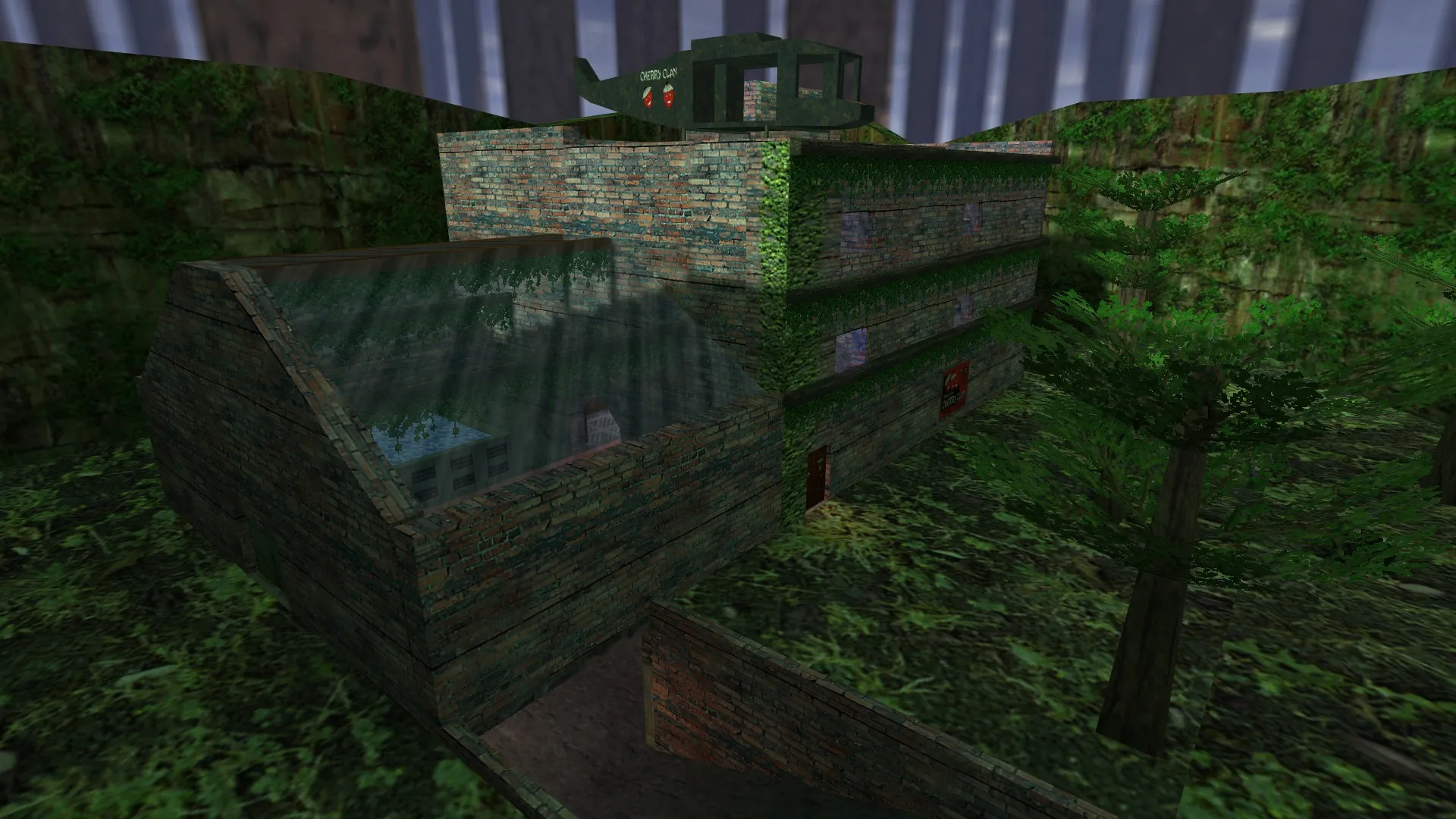 Скачать Карта «cc_secret_base» для CS 1.6: точки, тактика за Terror и CT, настройка для сервера и ботов - Скриншот