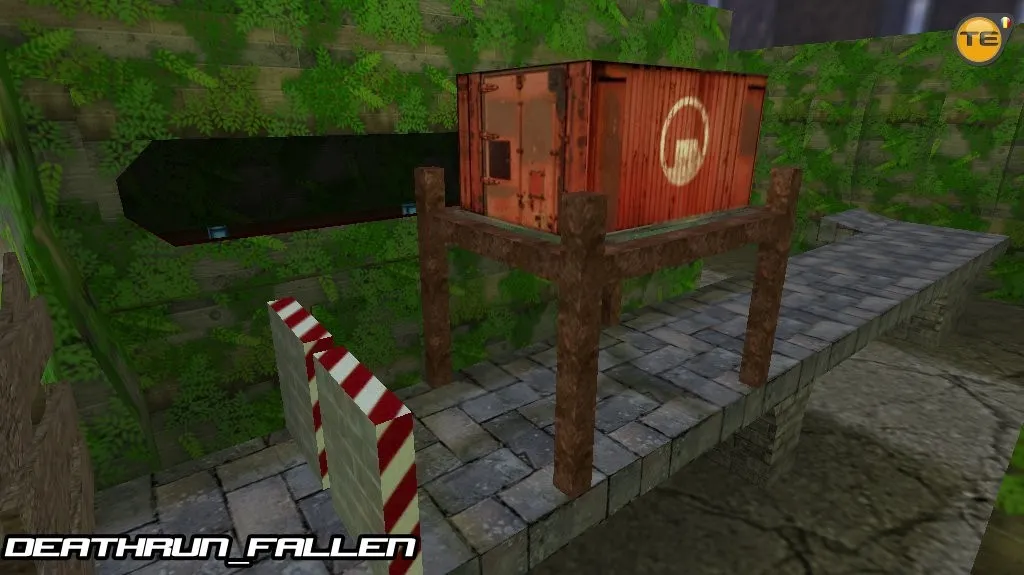 deathrun_fallen для CS 1.6: тактика за Т и КТ, точки, .nav, оптимизация и настройка ботов — скриншот 3