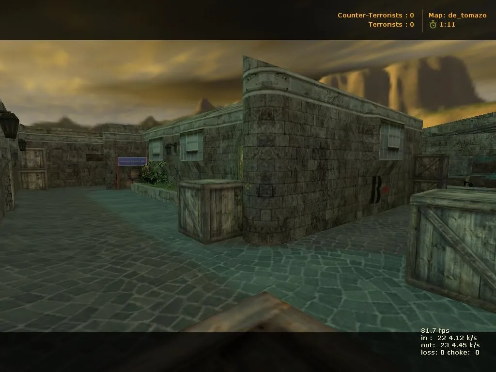 Карта de_tomazo для CS 1.6: тактика и особенности — скриншот 6