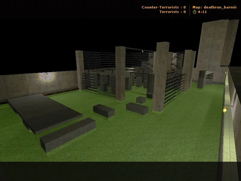 Скачать Карта deathrun_barniii для CS 1.6: спавны, ловушки, тайминги и .nav для ботов - Скриншот
