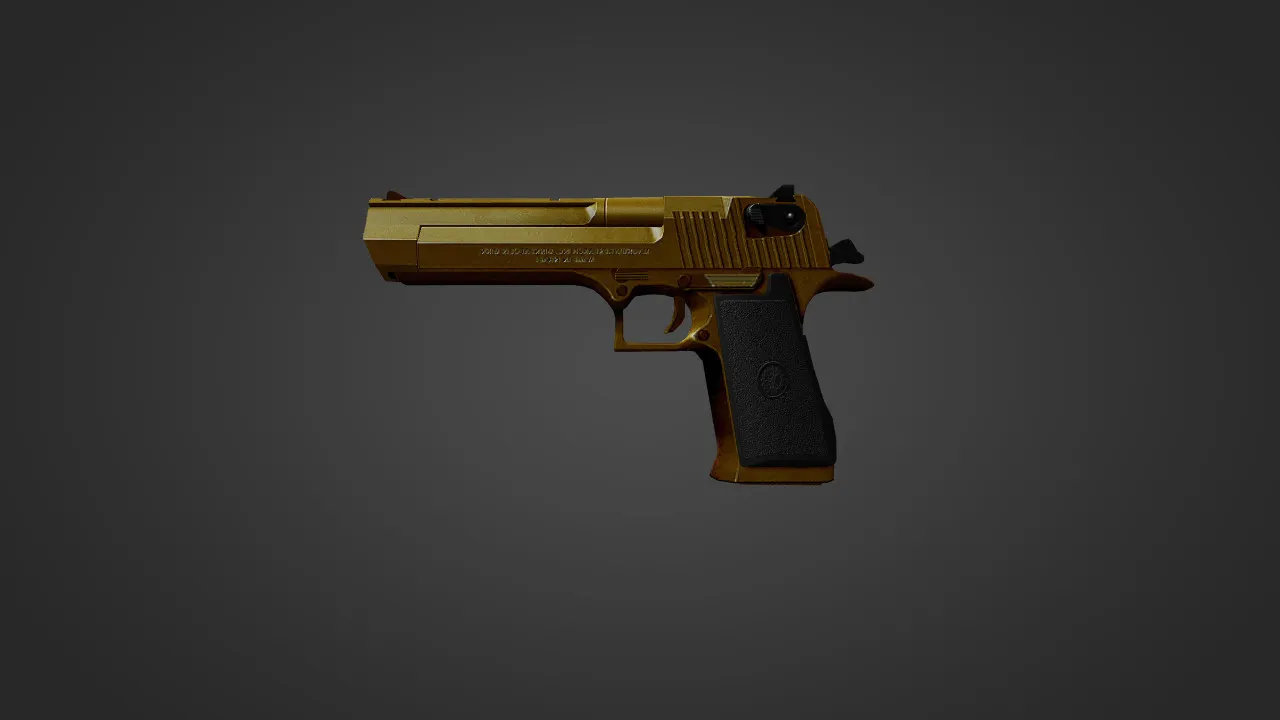 Скачать Модель «Hav0c's Gold Deagle For Chicken» для CS 1.6 | Уникальные скины - Скриншот