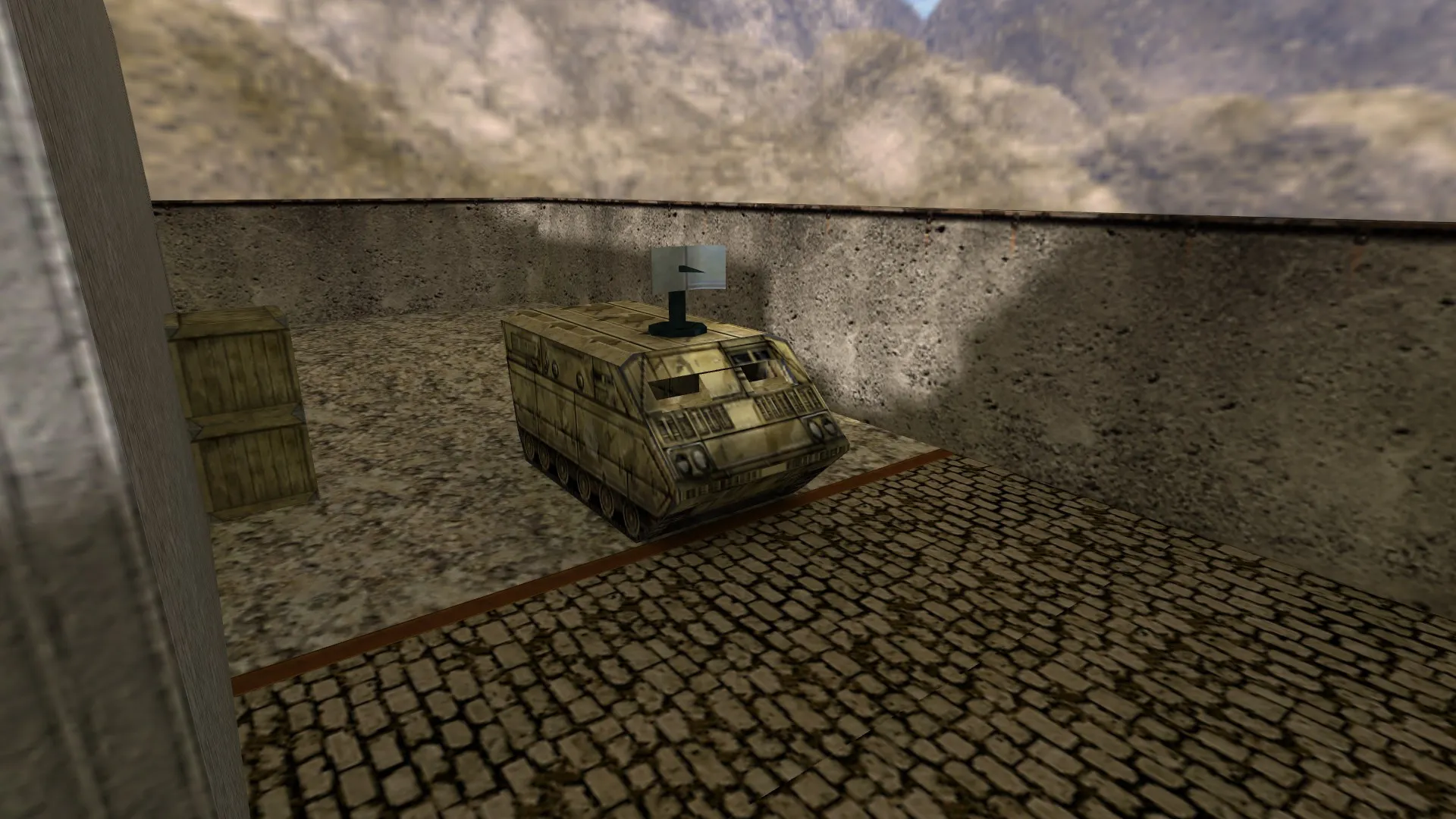 de_crazytank для CS 1.6: тактика за Т/КТ, точки, навигация ботов и оптимизация карты — скриншот 6