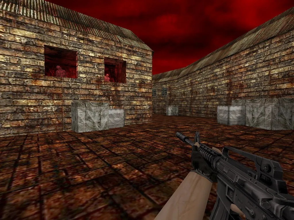 Скачать Карта de_inferno_haunted для CS 1.6 - Тактические возможности и оптимизация - Скриншот
