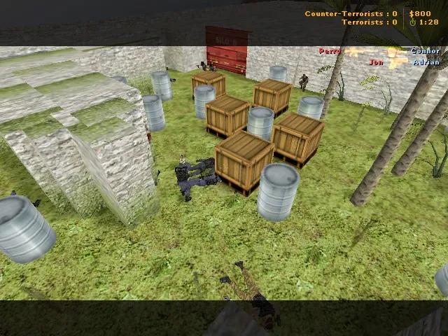 de_astecwarfare_v2 для CS 1.6: карта, точки, .nav для ботов, оптимизация wpoly/epoly — скриншот 2