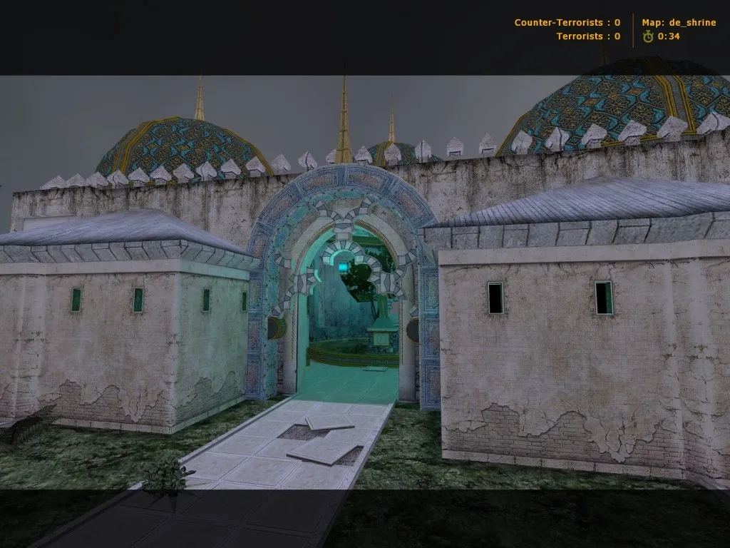 Скачать Карта de_shrine для CS 1.6 - Тактика и стратегии - Скриншот