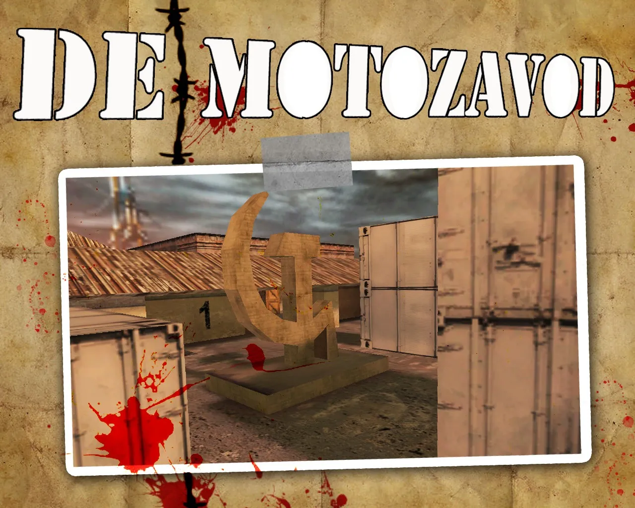 Скачать Карта de_motozavod для CS 1.6 – тактические возможности и оптимизация - Скриншот