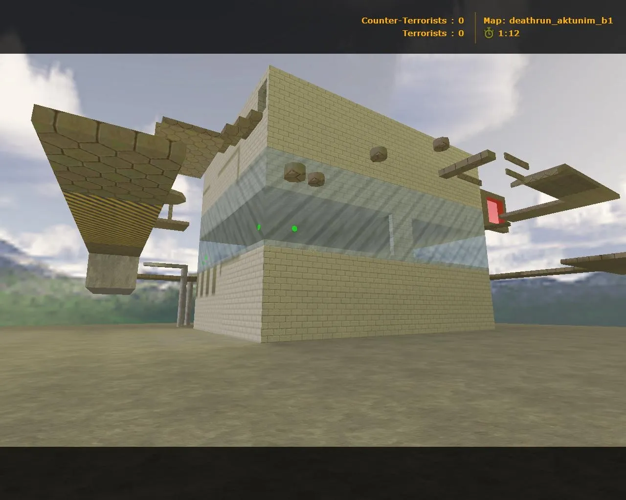 Скачать deathrun_aktunim_b1 для CS 1.6: точки, маршруты, .nav и оптимизация карты - Скриншот