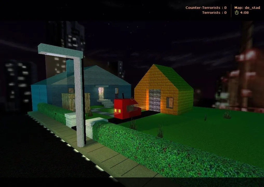 Скачать Карта de_stad для CS 1.6: Тактические возможности и оптимизация - Скриншот