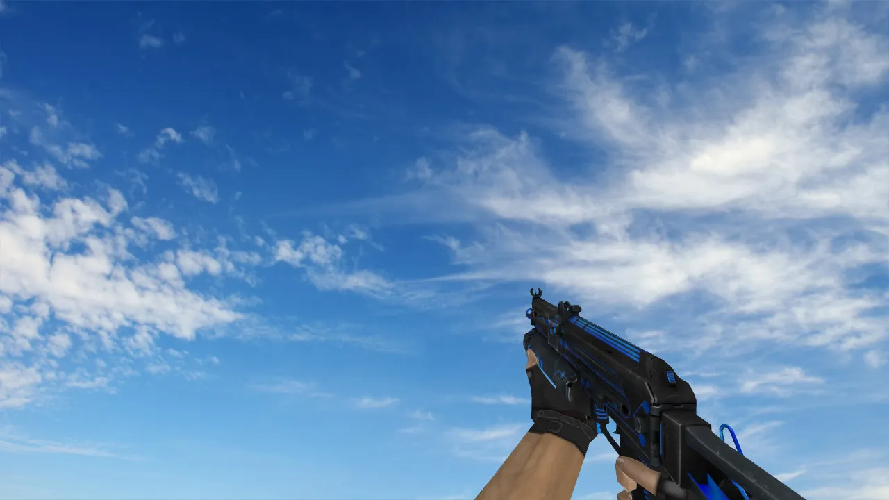 Скачать Модель «PP-19 Bizon Plasmax» для CS 1.6 - Уникальное оружие - Скриншот