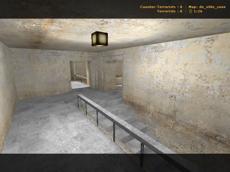de_elite_zone для CS 1.6: карта, точки, .nav и оптимизация (wpoly/epoly) — скриншот 6