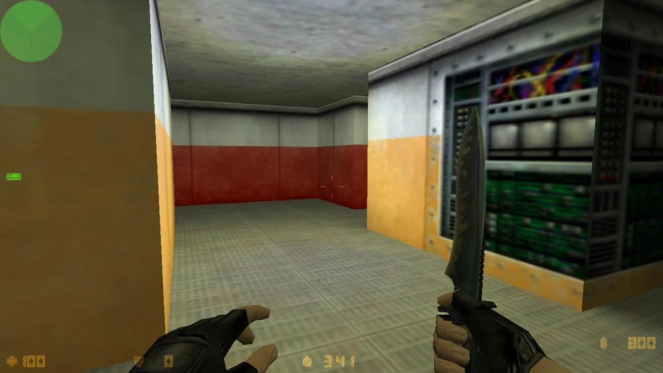 de_buster — карта для CS 1.6: точки, расклад по сторонам, бот .nav и оптимизация — скриншот 3