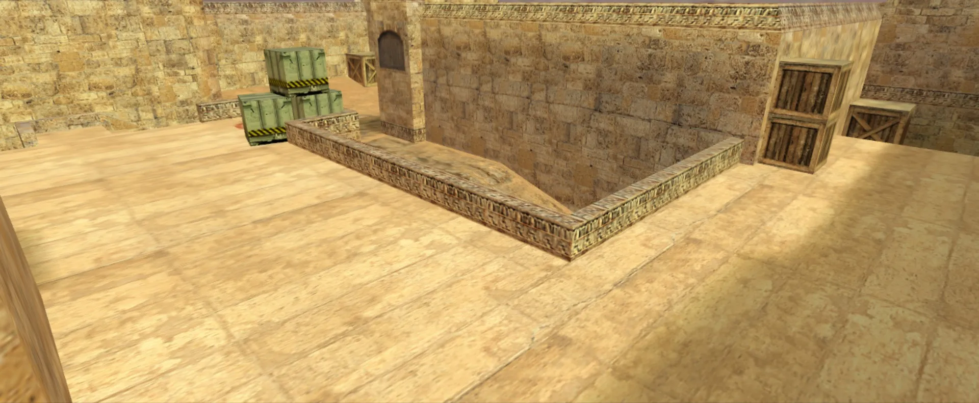 Карта de_dust2_cukur для CS 1.6: тактика за теров и кт, точки контроля, .nav и оптимизация — скриншот 6