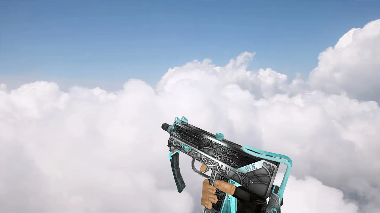 Скачать Модель «MAC-10 Steel Dragon» для CS 1.6 - Уникальный скин - Скриншот