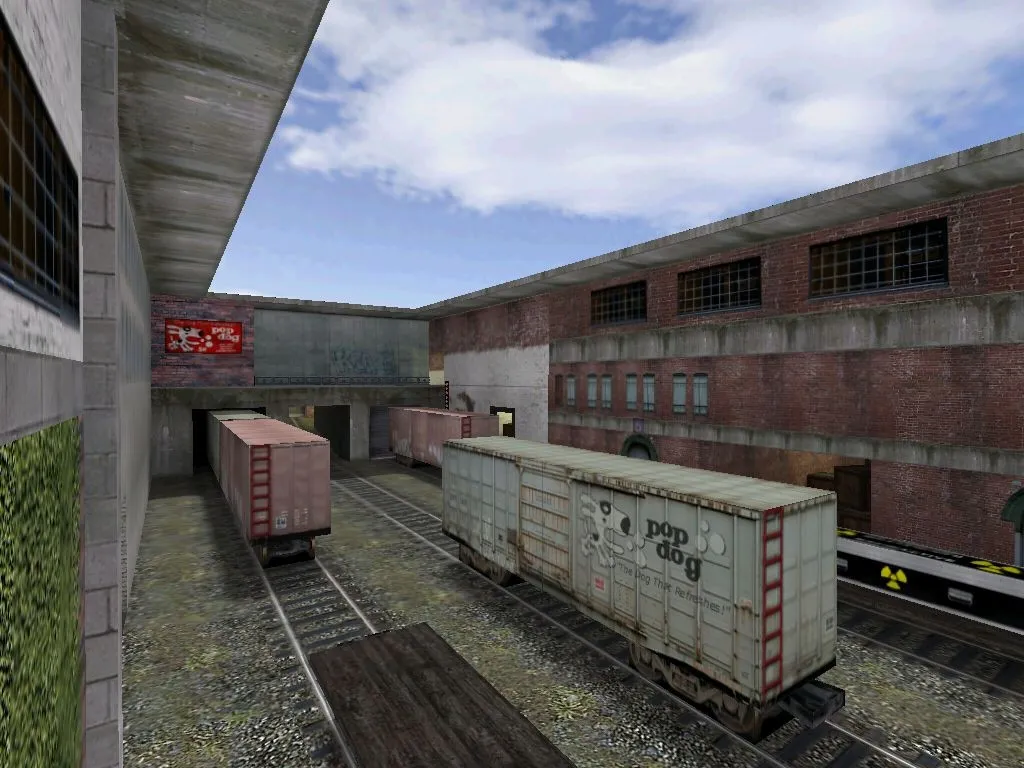 Карта de_nine для CS 1.6: Тактический анализ и особенности — скриншот 8