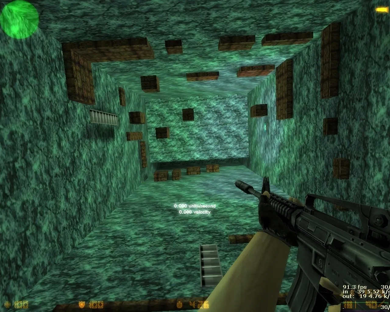 Скачать deathrun_sininelaguun для CS 1.6: тактика за CT/T, точки, навигация ботов и оптимизация карты - Скриншот