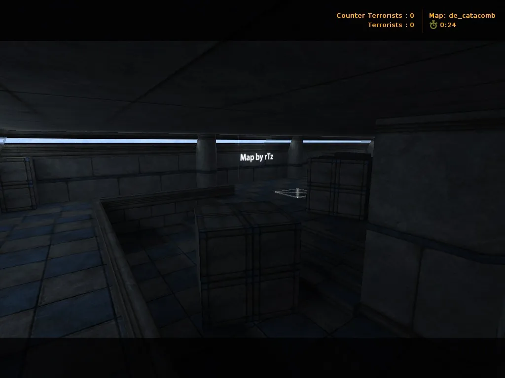 de_catacomb для CS 1.6: обзор карты, точки, баланс сторон и настройка для стабильной игры — скриншот 7