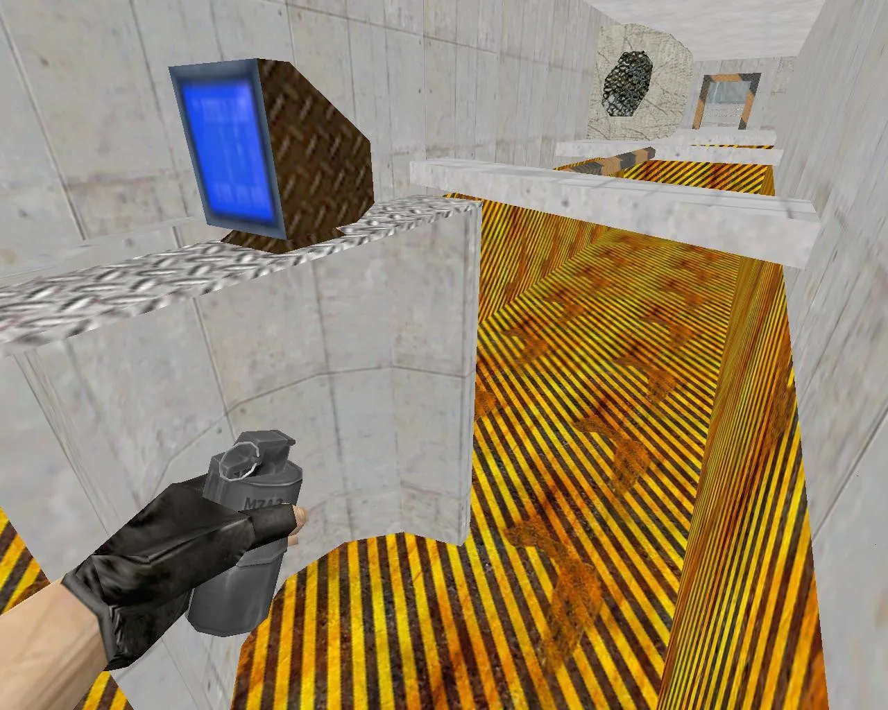 Скачать deathrun_projection для CS 1.6: таймеры, ловушки и тактика за стороны, .nav для ботов, оптимизация - Скриншот