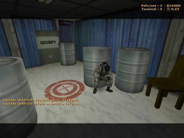 Скачать Карта sn_snowy для CS 1.6: Зимняя битва на заснеженных просторах - Скриншот