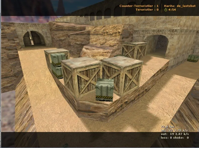 Скачать Карта de_lastshot для CS 1.6: тактика и особенности - Скриншот