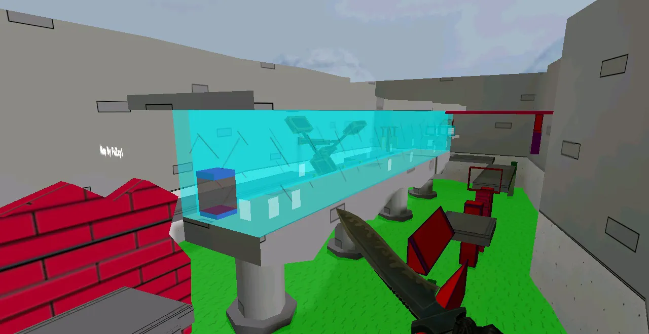 deathrun_cartoon для CS 1.6: deathrun карта, точки, .nav, баланс сторон и запуск без подмен — скриншот 2